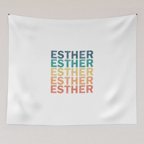 Item preview, Esther Name T Shirt - Esther Vintage Retro Esther Name Gift Item Tee designed and sold by lawkeira11.