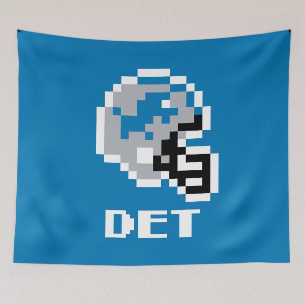 Item preview, Detroit Lions (Tecmo Super Bowl Football Helmet) designed and sold by The Armorsmith.