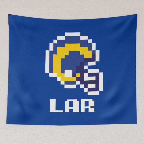 Item preview, Los Angeles Rams (Tecmo Super Bowl Football Helmet) designed and sold by The Armorsmith.
