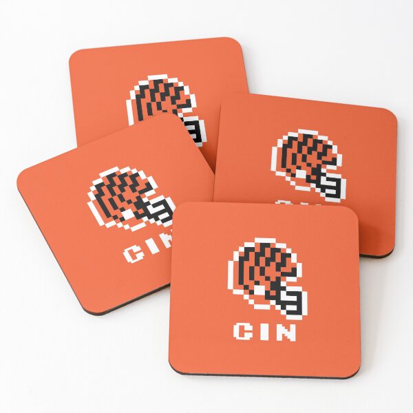 Item preview, Cincinnati Bengals (Tecmo Super Bowl Football Helmet) designed and sold by The Armorsmith.