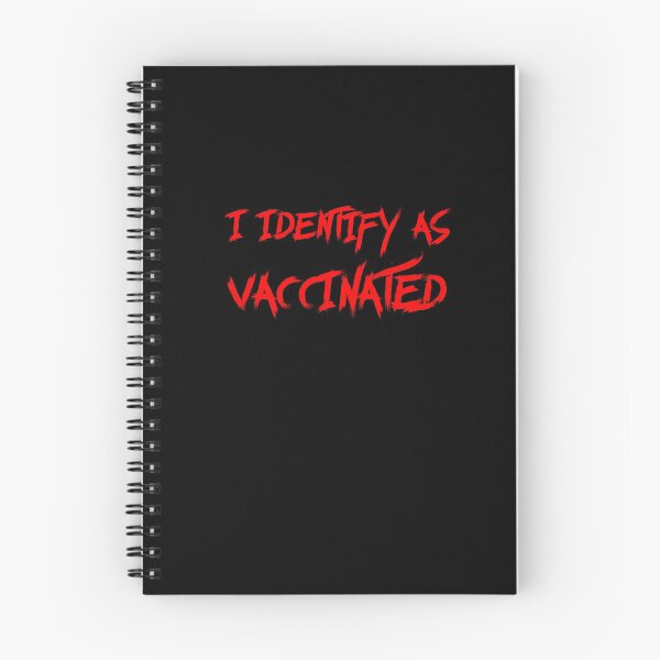 Item preview, I Identify As Vaccinated designed and sold by thebeardedscot.