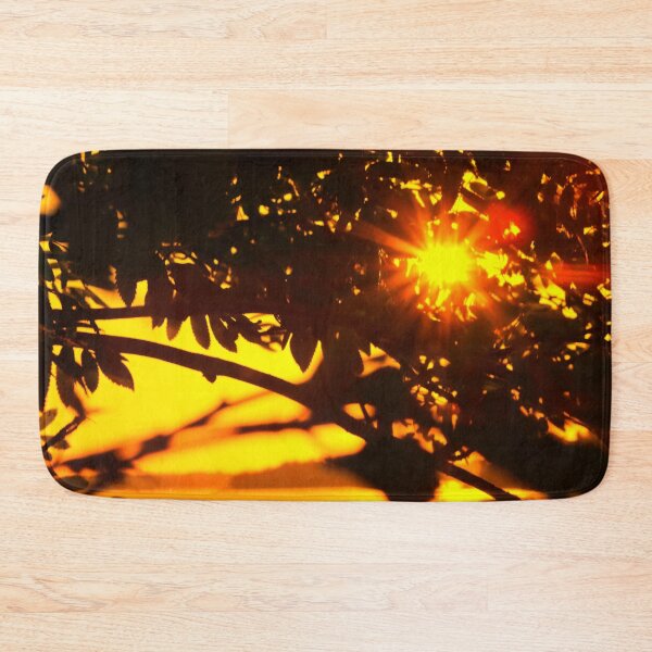 Item preview, The Sunset  Viewed Through the Leaves of the Rowan Tree designed and sold by IraNiva.
