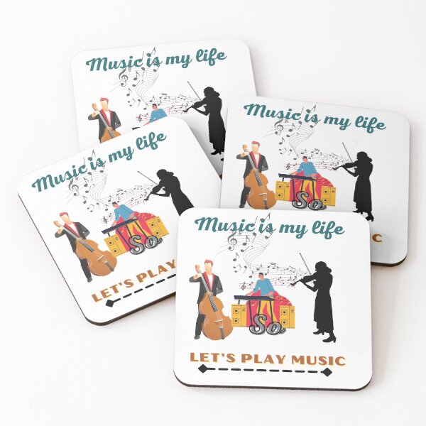 Item preview, music is my life  designed and sold by Creative  Store.