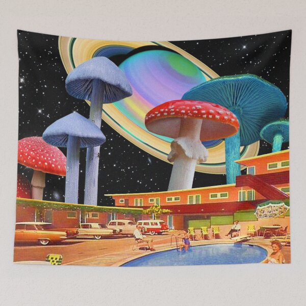 Item preview, Mushroom motel designed and sold by Maisie Kane.