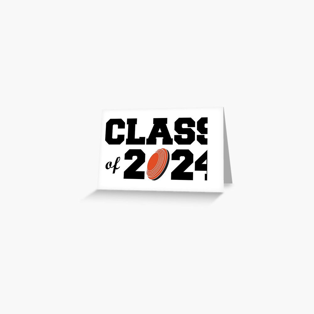 class-of-2024-clay-target-greeting-card-by-crushlife-redbubble