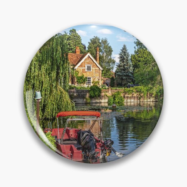 Item preview, A Red Boat At Goring on Thames designed and sold by IanWL.