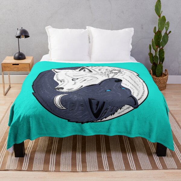 Item preview, Yin Yang Wolf Spiritual Skoll & Hati Zen  designed and sold by Serieto999.