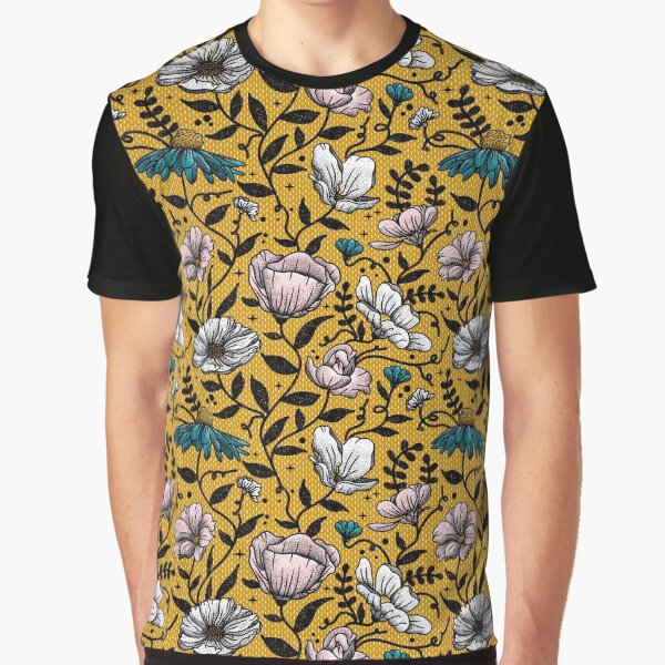 Flowers of Pure Joy Graphic T-Shirt