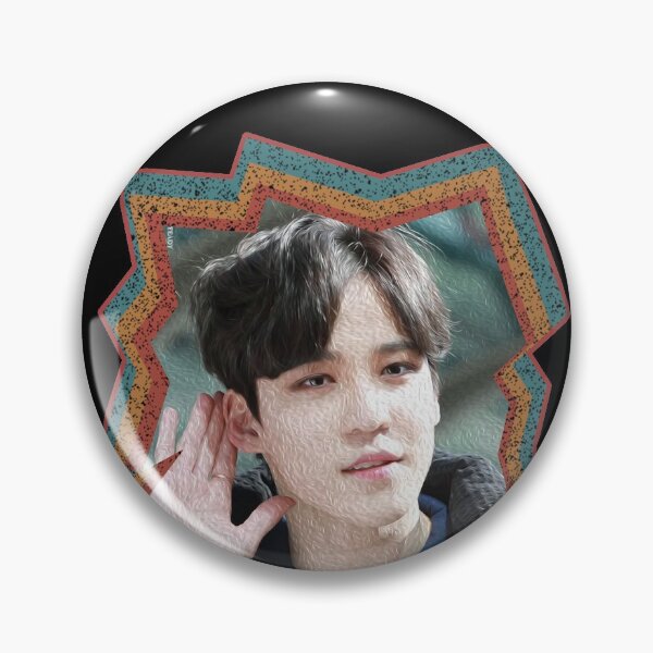 Item preview, Jeong Yunho ATEEZ Yunho Korean Kpop Retro Color Oil Paint Design designed and sold by Piosenka Art.