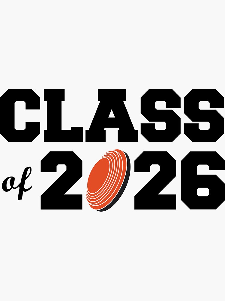 class-of-2026-clay-target-sticker-for-sale-by-crushlife-redbubble