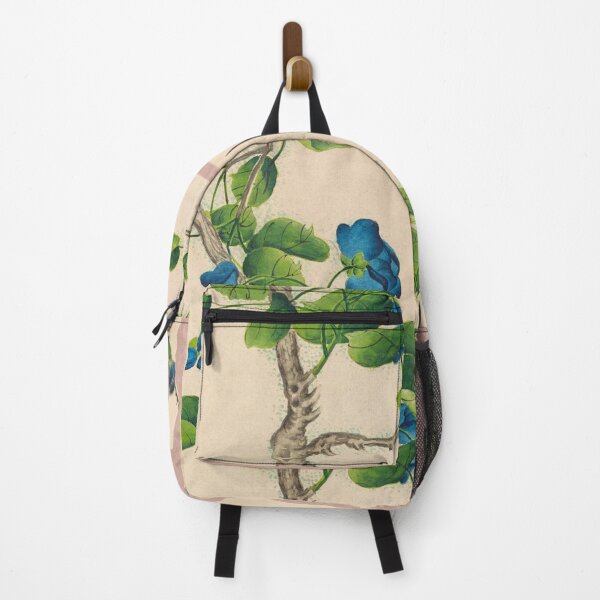 Item preview, Vintage Chinese Painting Climbing Blue Flowers (18th Century) by Zhang Ruoai designed and sold by Designedbysm.