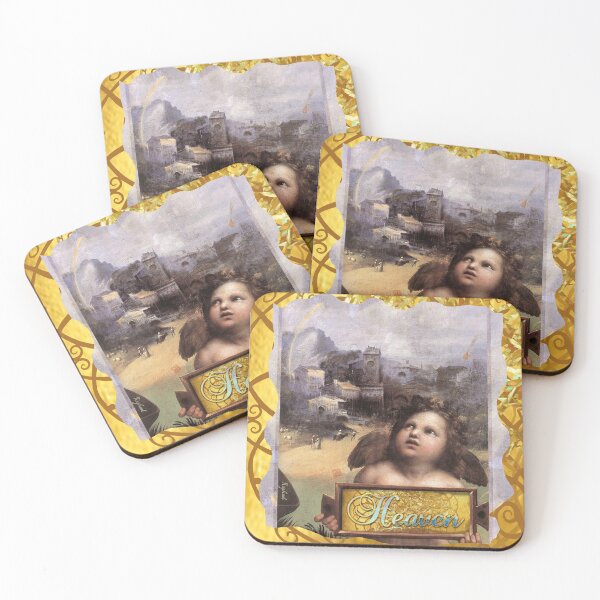 Item preview, Angel Pointing Heaven - After Raphael (By ACCI) designed and sold by VanyssaGraphics.