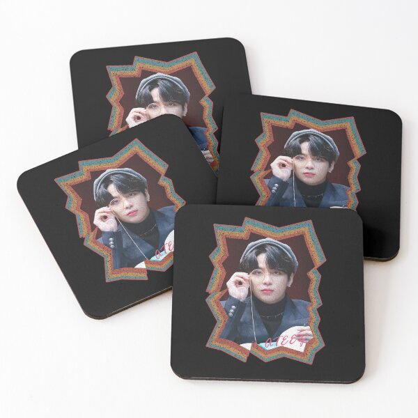 Item preview, Choi Jongho ATEEZ Jongho Korean Kpop Retro Color Oil Paint Design designed and sold by Piosenka Art.