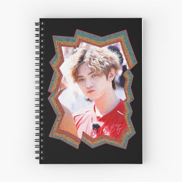 Item preview, Kang Yeosang ATEEZ Yeosang Korean Kpop Retro Color Oil Paint Design designed and sold by Piosenka Art.