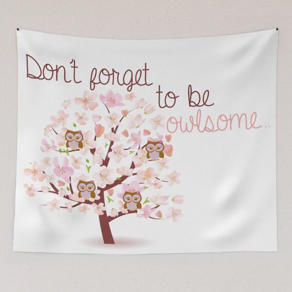 Item preview, Don't forget to be Owlsome designed and sold by JadeRiverImages.