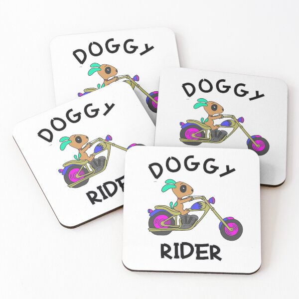 Item preview, funny doggy ride , dog on motorcycle gifts designed and sold by Havic  Tees.