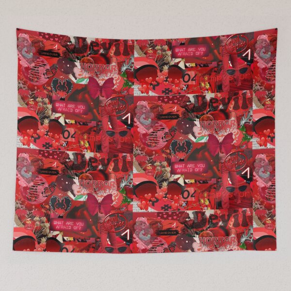 Item preview, Red aesthetic collage designed and sold by GirlofRandom.