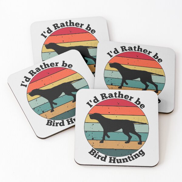 Item preview, Vintage I'd Rather Be Bird Hunting Pointer Dog Design designed and sold by LifeCrush.