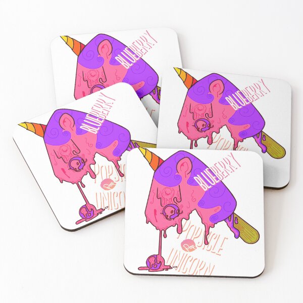 Item preview, Blueberry Popsicle Unicorn designed and sold by sungat003.