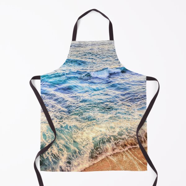 Item preview, Bright Ocean Blue Waves Crash to Beach designed and sold by Beachy.