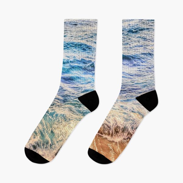 Item preview, Bright Ocean Blue Waves Crash to Beach designed and sold by Beachy.