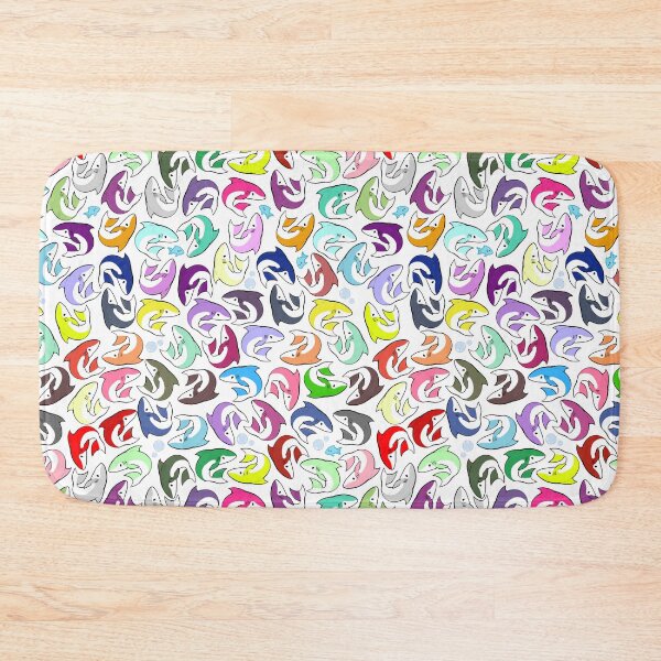 Item preview, Rainbow sharks!!! designed and sold by JdrawsNdoodles.