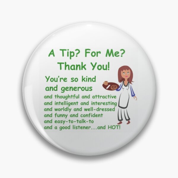 Item preview, A tip for me tip jar sticker designed and sold by RickPostCo.