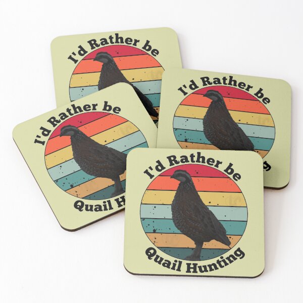 Item preview, Vintage I'd Rather Be Quail Hunting Design designed and sold by LifeCrush.