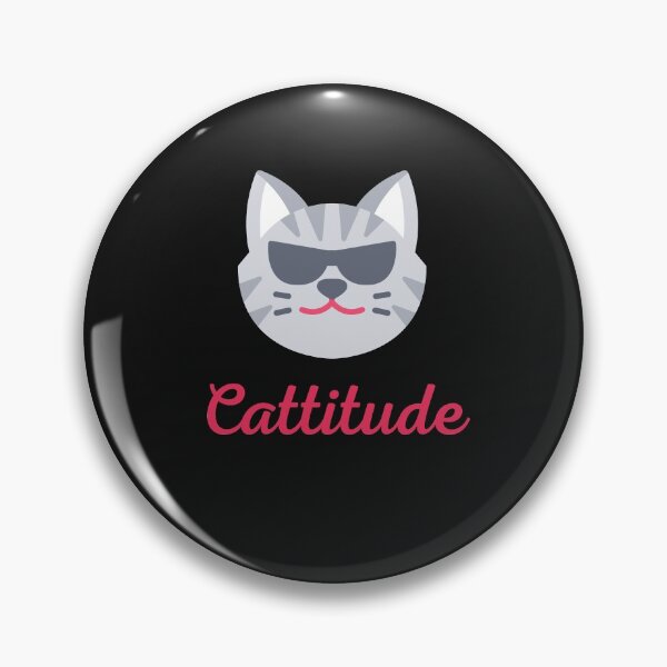 Item preview, Cattitude Cool Cat designed and sold by BhavyaBathla.