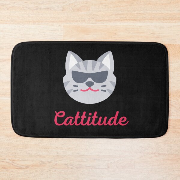 Item preview, Cattitude Cool Cat designed and sold by BhavyaBathla.