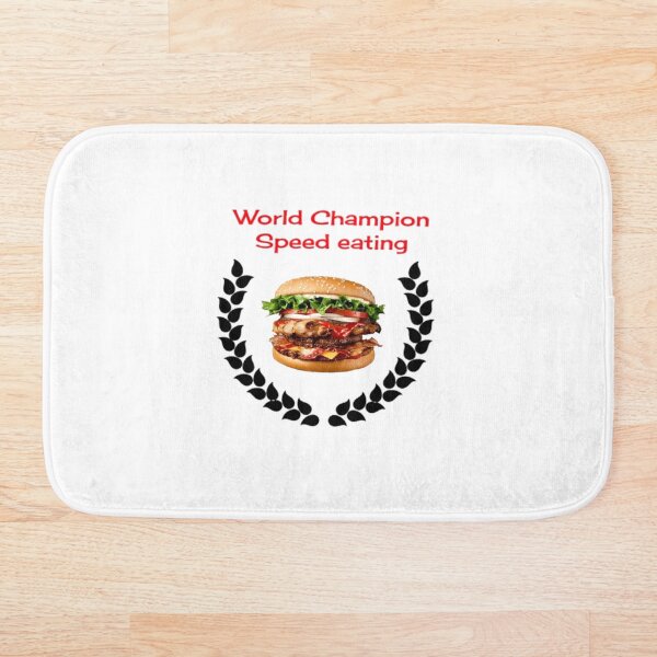 Aperçu de l'œuvre Champion du hamburger créée et vendue par CreativeFrog.