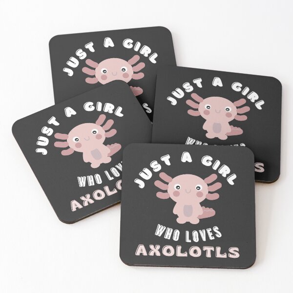 Item preview, Just A Girl Who Loves Axolotls designed and sold by aniicreates.