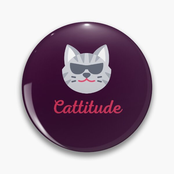 Item preview, Cattitude Cool Cat designed and sold by BhavyaBathla.
