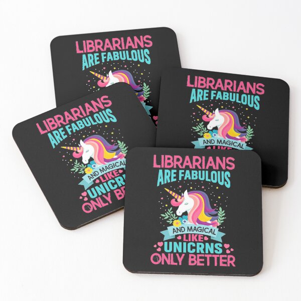 Item preview, Libriarans are fabulous and magical like unicorns only better, super librarian designed and sold by 732Studio.