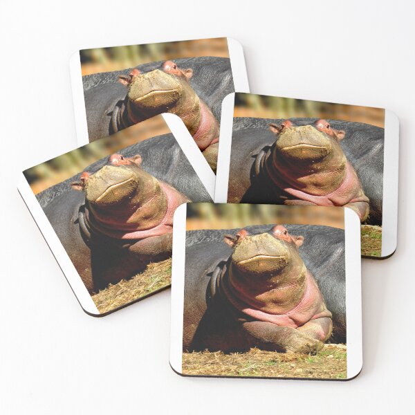 Item preview, Cute Hippo Smiling designed and sold by OceansSupply.