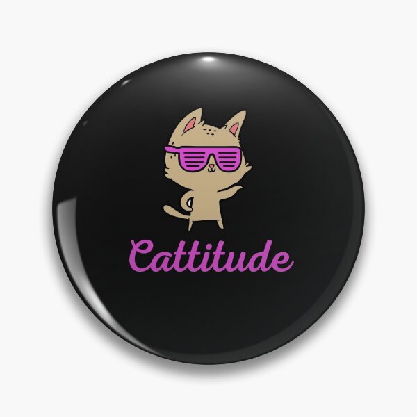 Item preview,  Cattitude Cool Cat designed and sold by BhavyaBathla.