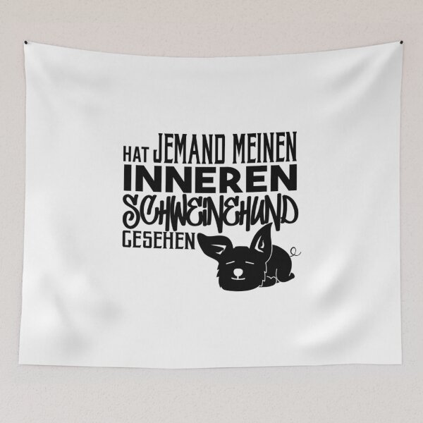 Item preview, Innerer Schweinehund T-Shirthat jemand meinen inneren Schweinehund gesehen T-Shirt_by HBfunshirts_ designed and sold by thuyshoppi.
