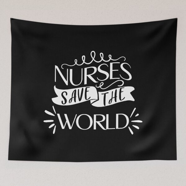 Item preview, Nurses Save The World designed and sold by OfficeFortune.