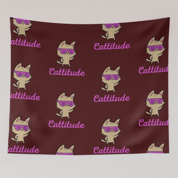 Item preview,  Cattitude Cool Cat designed and sold by BhavyaBathla.