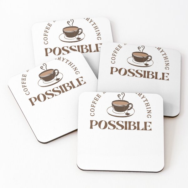 Item preview, Coffee makes everything possible designed and sold by artsyfashion.