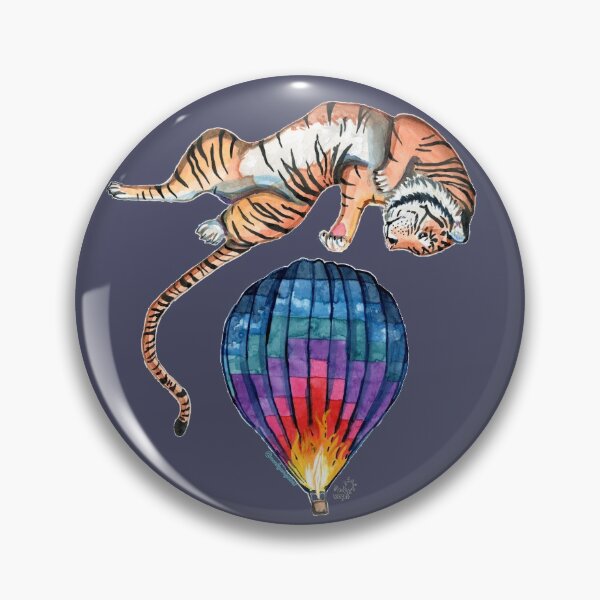 Item preview, Leaping Tiger Grey designed and sold by marleywrightart.