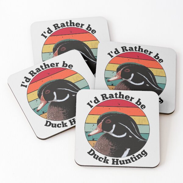 Item preview, Vintage I'd Rather Be Duck Hunting Design, With Wood Duck designed and sold by LifeCrush.