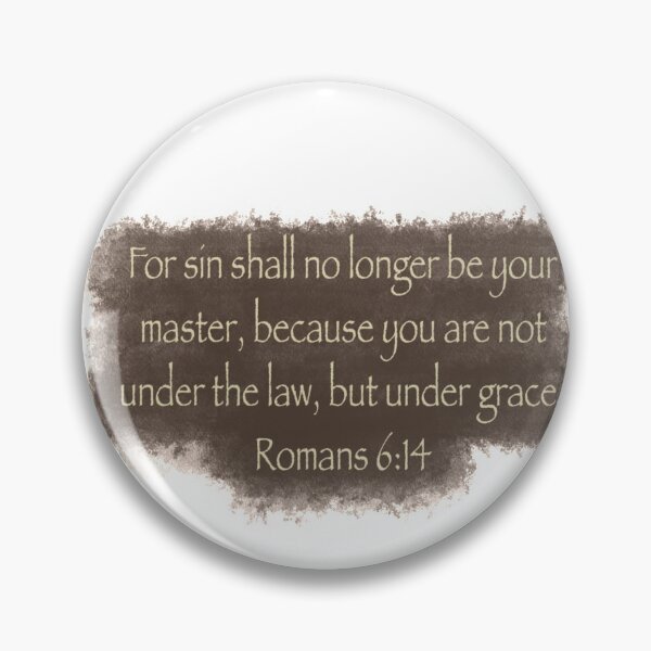 Item preview, Bible Verses Sticker, Romans 6:14, Bible Quote, Faith, Christian Stickers designed and sold by SHiNStudio.