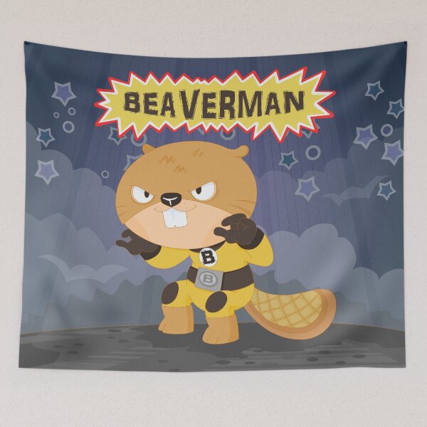 Item preview, The incredible Beaverman designed and sold by alapapaju.