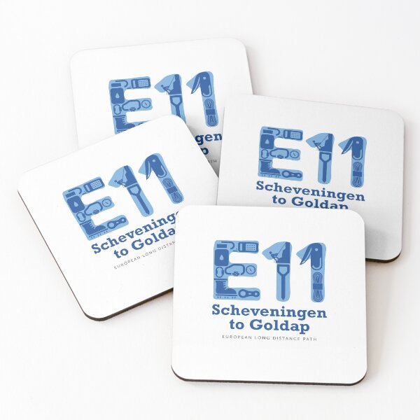Item preview, E11 Scheveningen to Goldap - Europe hiking path designed and sold by Moritz Schwäble.