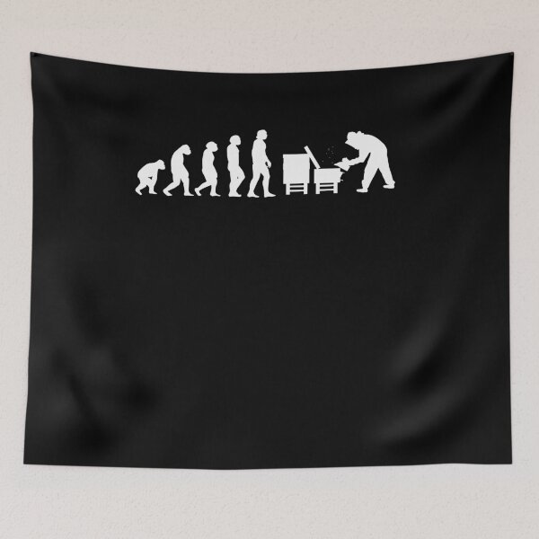 Item preview, Beekeeper beekeeping bees evolution gift idea designed and sold by TodayrShirts.