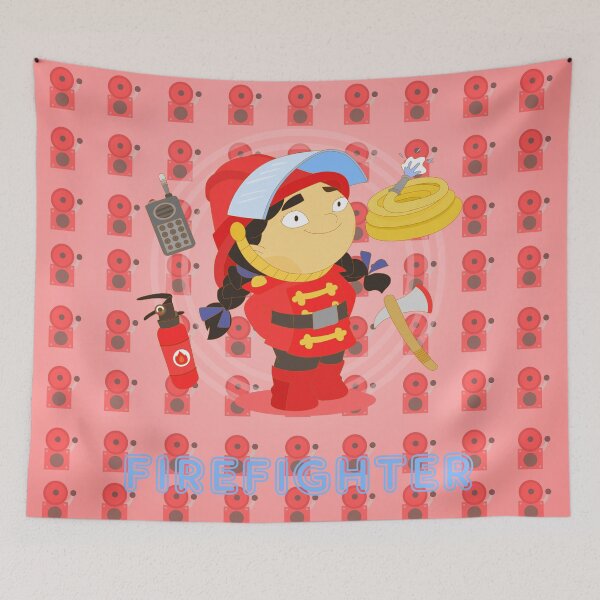 Item preview, firefighter  designed and sold by alapapaju.