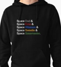 Voltron - Paladins IN SPACE! (For Dark Backgrounds) Pullover Hoodie