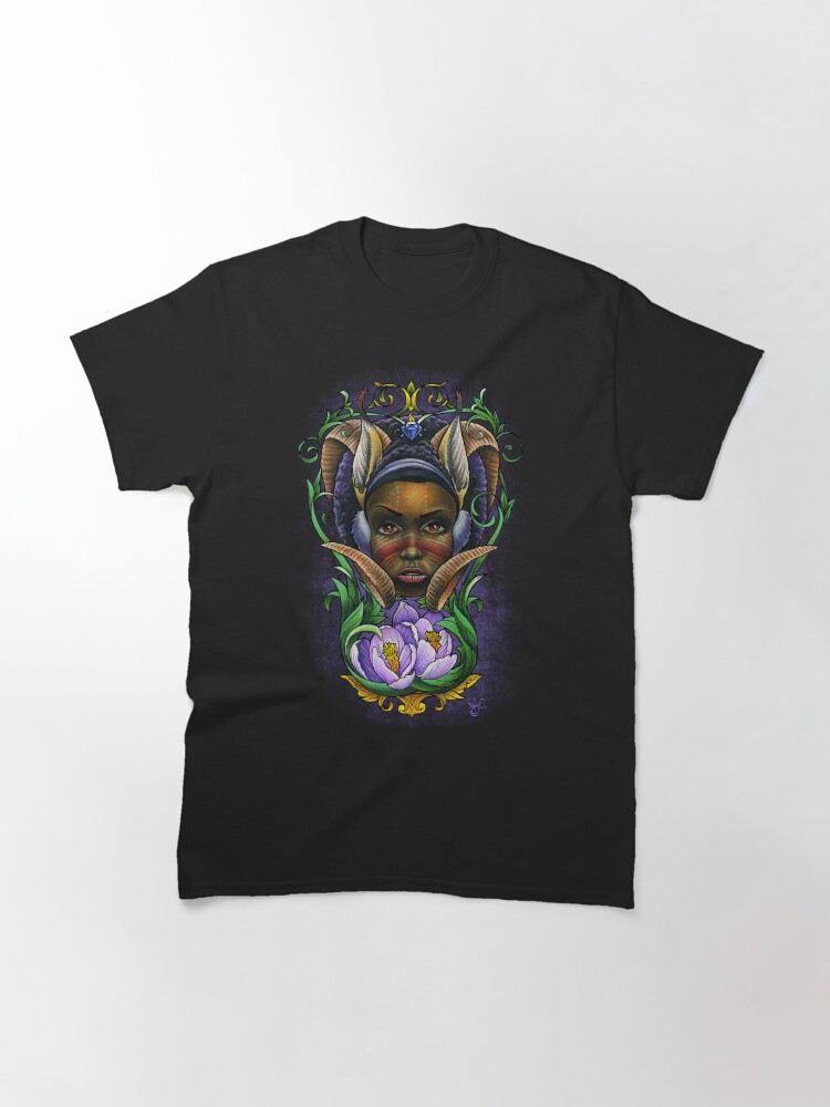 Thumbnail 3 of 7, Classic T-Shirt, The Mountain Goddess designed and sold by jabwai.