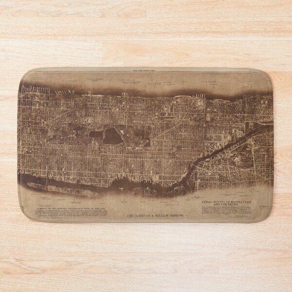 Item preview, 1922 Aerial Survey of Manhattan and the Bronx designed and sold by Paul David Wilson.